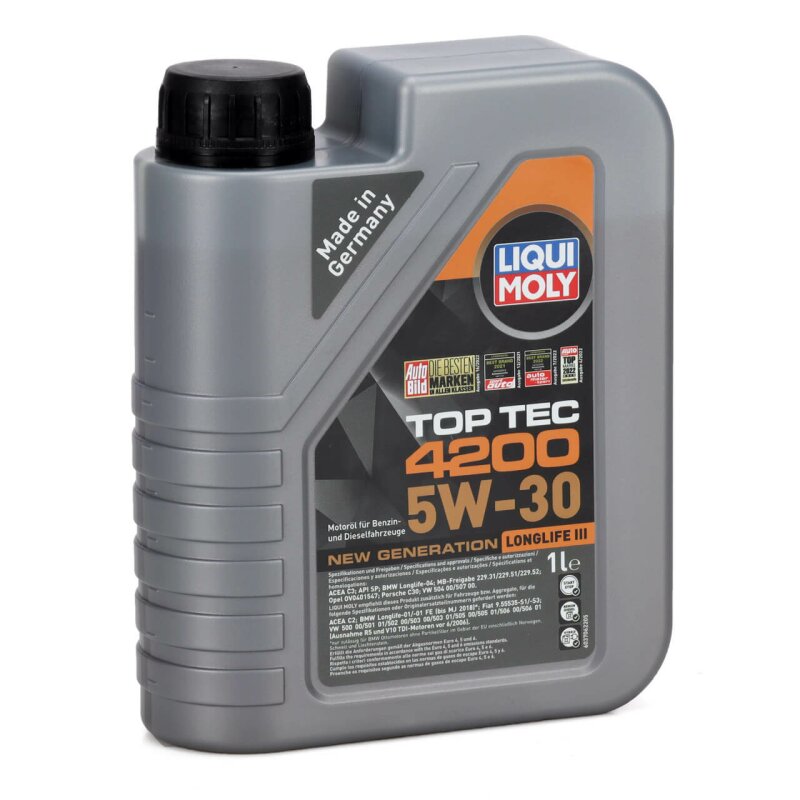 Motor L Liqui Moly W Top Tec Freigabe Acea C Api Sp Bmw