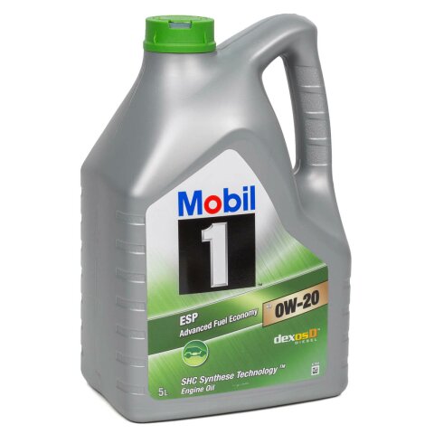 Mobil MOBIL 1 ESP X2 C20, 0W-20, 5l Motoröl