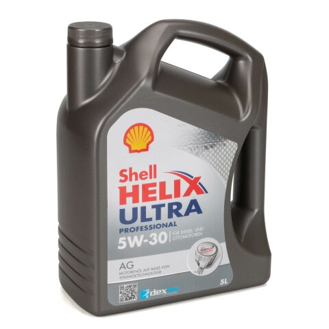 Shell Helix Ultra Professional AG, 5W-30, 5L Motoröl