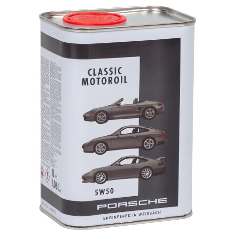 Original Porsche Classic Motoröl, 5W-50, 1l-Dose