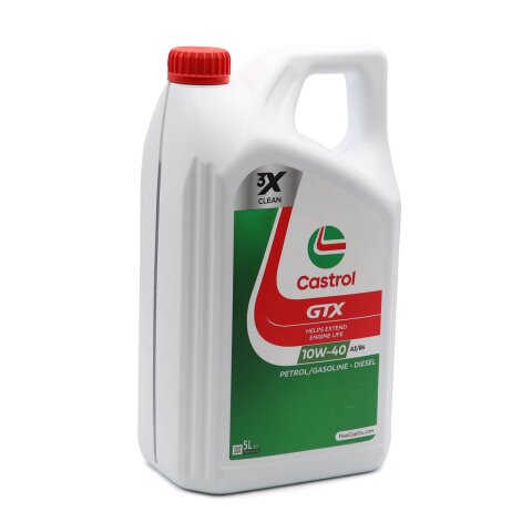 Castrol Motoröl, 10W-40, GTX A3/B4, 5l-Kanister