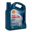 Shell Motoröl, 5W-40, Helix HX7, 5l-Kanister