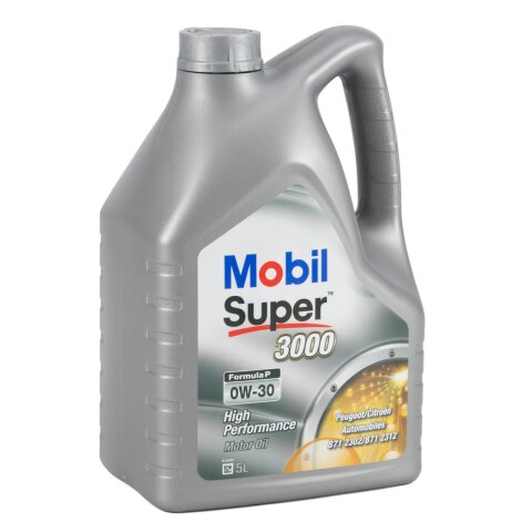 Mobil Motoröl, 0W-30, Super 3000 Formula P, 5l-Kanister